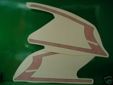 CX 500 ROUGE ADHÉSIFS