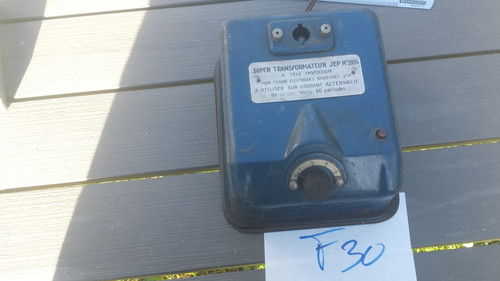 F30 ancien transformateur jep - ancien,
