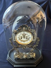 Pendule Napoléon III sous globe