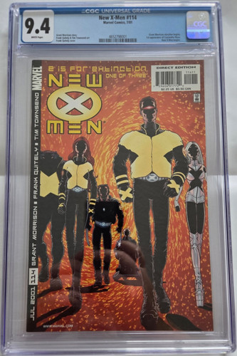 New men 114 cgc 4 - x-men, #114