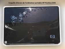 Coquille d'écran de l'ordinateur portable HP Pavilion DV6