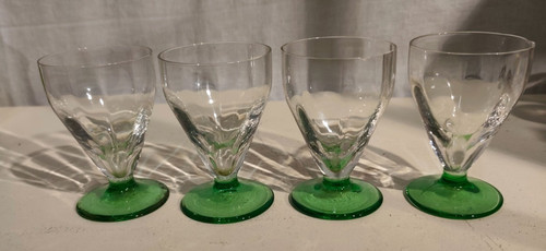 Lot beaux verres à pieds - lot,