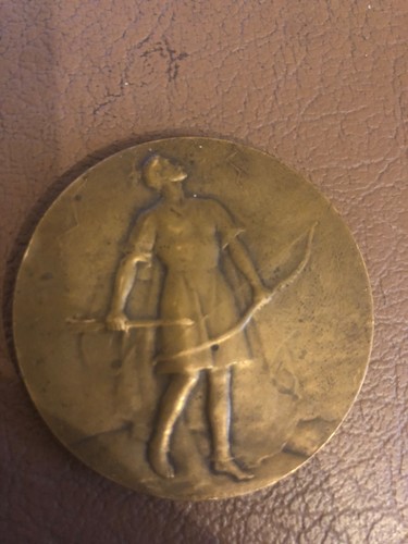 Ancienne médaille bronze - médaille,