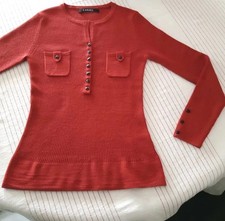 PULL Côtelé CAROLL Bordeaux