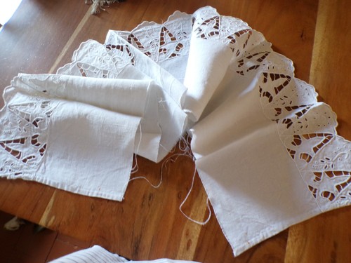 Linge ancien piece lin - linge,