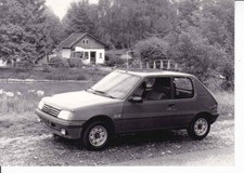  photo de presse / press photo original Peugeot 205 XS 1988