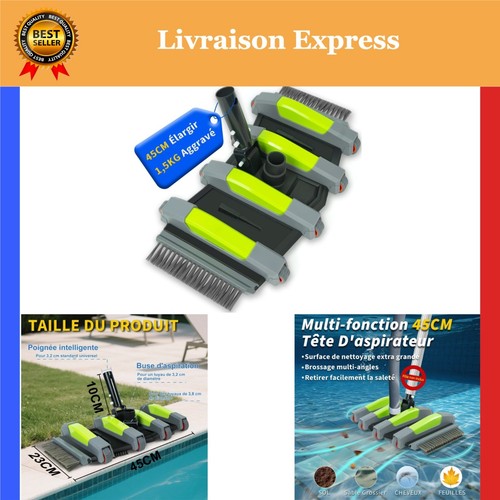 Balai aspirateur piscine cm - balai, 45