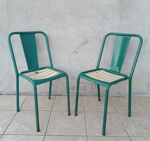 Paire chaises tolix de - chaises,