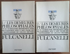 2 livres (1+2) : FULCANELLI - Les Demeures Philosophales - Art sacré Esotérisme