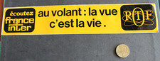 Autocollant / Sticker Radio France Inter