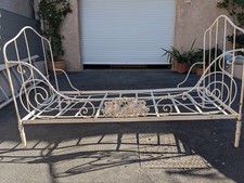 lit ancien en fer retro une