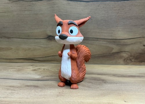 Figurine écureuil - figurine, 3d
