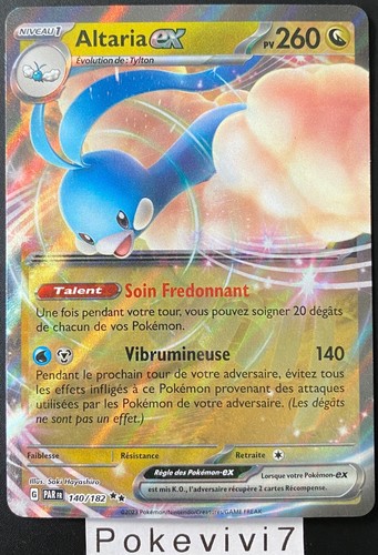 Carte pokemon altaria 140 - altaria, 140/182