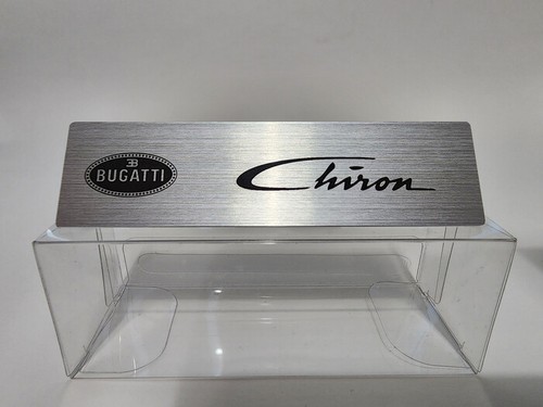 Plaque métal bugatti - métal, chiron