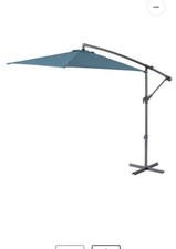Gardenstar Parasol Deporté En Acier Avec Manivelle - Rotation 360*
