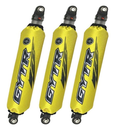 Yellow atv shock covers yamaha - yellow,