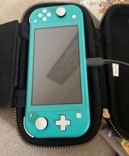 Nintendo Switch Lite Console Portable - Turquoise Et Étui Zelda