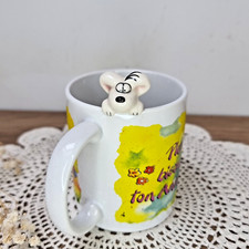 Tasse Céramique Diddl Thème "Joyeux Anniversaire" Collection 3D