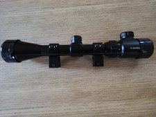 Lunette de tir 3-9x40 avec réticule Mil dot illuminé rail 21mm