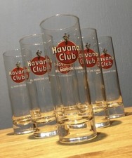 6 VERRES RHUM HAVANA CLUB
