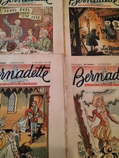 Lot de 4 revues "BERNADETTE"