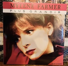 Maxi EN COULEUR Mylène Farmer Rare Vinyle COULEUR PLUS GRANDIR 2018