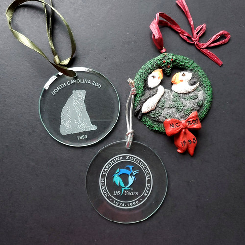 Zoo ornaments lot - zoo, of