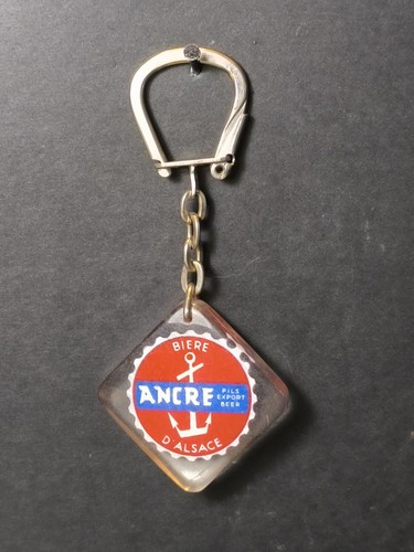 Porte clé bière - clé, ancre
