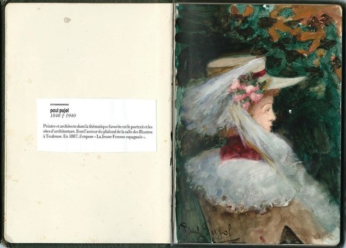 Rare gouache originale signée - rare,