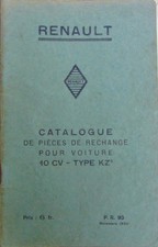 1930 RENAULT  10 CV TYPE KZ5