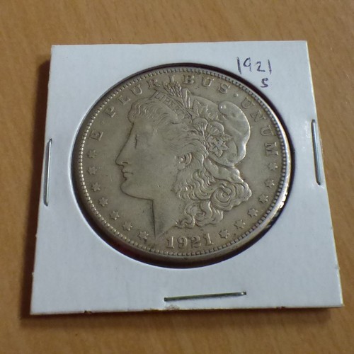 Morgan dollar 1921 s - morgan, 1921-s