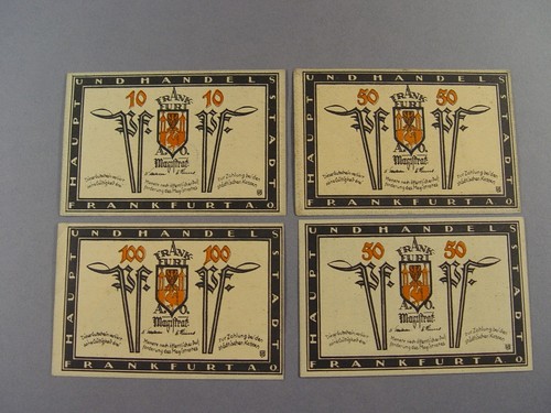 353 notgeld lot - :, 4