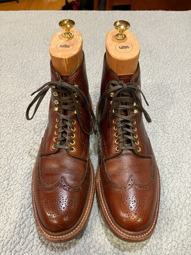 Alden crew wingtip boot - alden, x