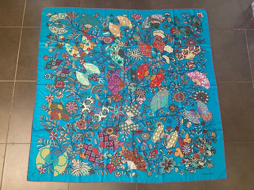 Foulard châle hermès 140 - foulard,