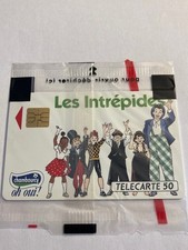 TOP COLLECTION ANCIENNE TELECARTE 50U LES INTREPIDES EN136 Cote 10€ NEUVE