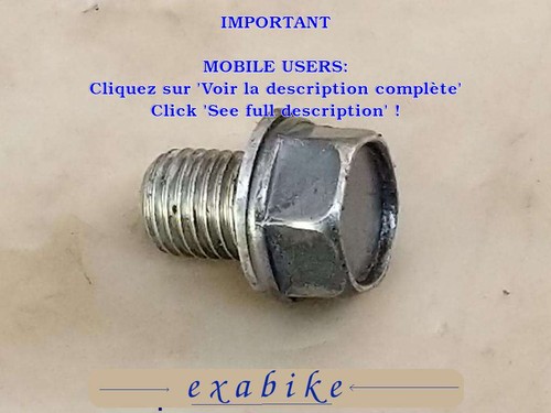 Bouchon vidange pour honda - vidange,