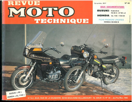 Revue moto technique rmt - revue, 44