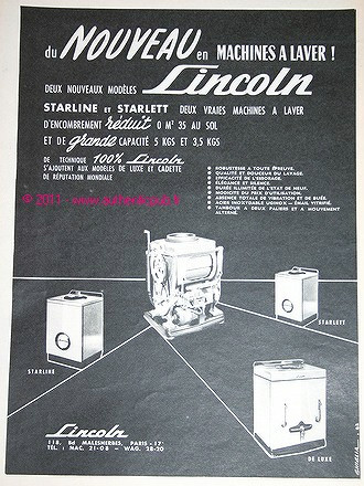 Publicite ancienne 1962 - ancienne,