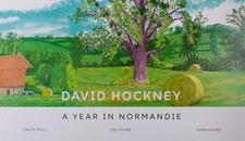 David HOCKNEY : Après la moisson - Affiche originale en couleurs