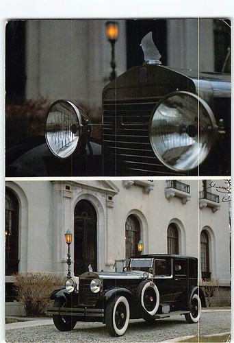 Postcard 1927 isotta - postcard,