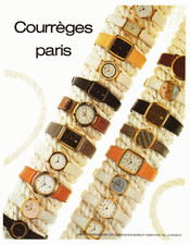 PUB   MONTRES  " COURREGES  "