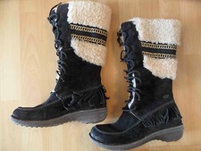 Bottes fantaisie en peau