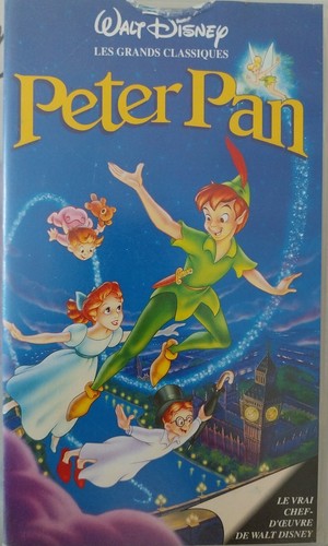 Cassette vhs walt disney - vhs, peter