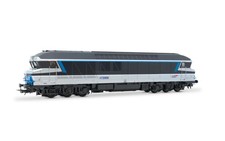 JOUEF Locomotive diesel CC 47206 SNCF Bleue Isabelle analogique - ép V - HO 1/87