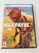 Max Payne 3 Rockstar Games (Édition Espagne 2012) Juego PC DVD-ROM Anglais VG