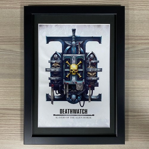 Art encadré deathwatch tueurs - art,