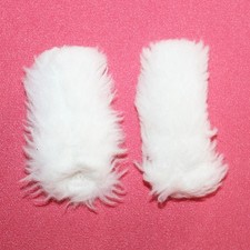 Paire de manches ou jambes en fourrure vintage Barbie Fabulous  Fur / vêtement