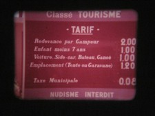 Film 8 mm  Amateur Belge de 1960 : Vacances  a ROYAN en DS Citroën et Caravane