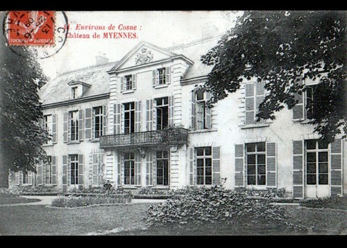 Myennes chateau animé en - chateau,