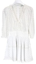 SANDRO Robe Dentelle Femme